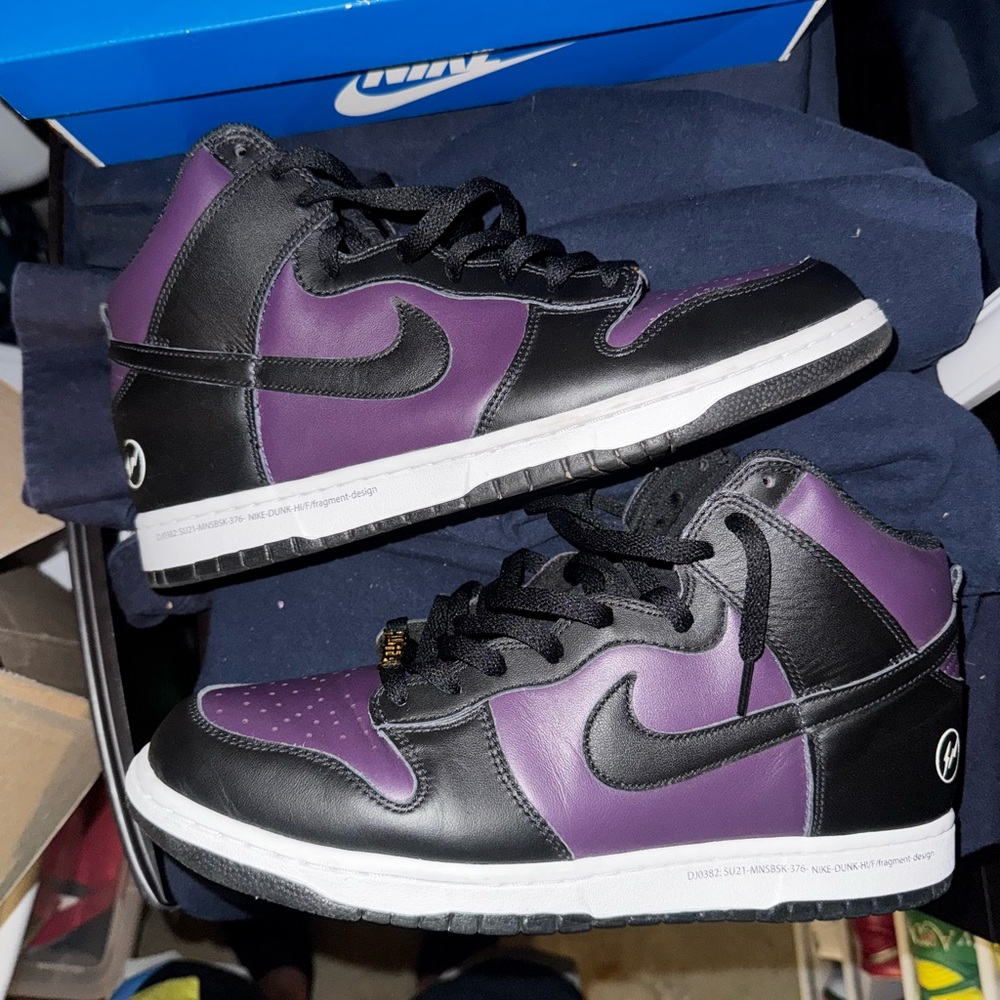 Nike dunk high fragment Beijing